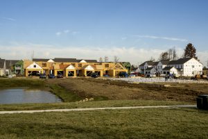 Jerome Grand Apartments during construction