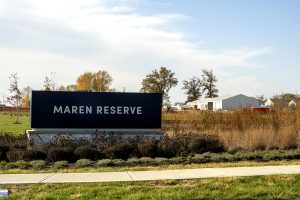 The Residences at Maren Reserve Sign