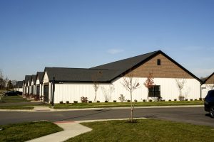 Farmhouse style apartments at The Residences at Maren Reserve