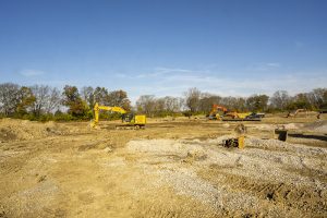 Ongoing construction by Cimino Construction at The Residences at Maren Reserve